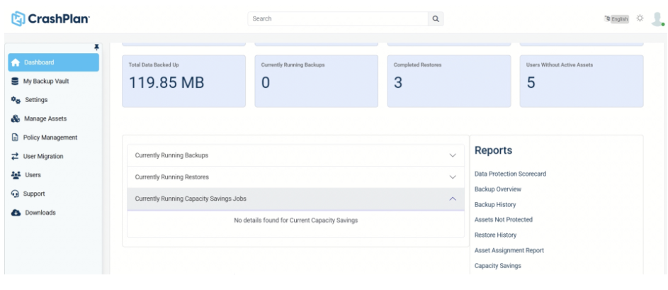 Capacity Savings Jobs- OneDrive