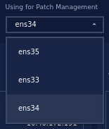 Select NIC for Patch Management