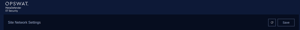 Click on the **Save** button to save the configuration