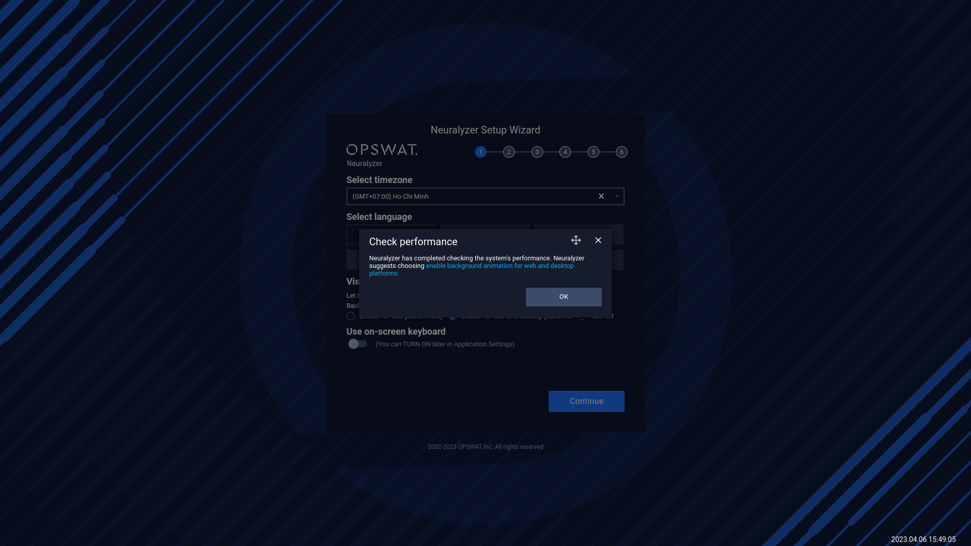 After the check is completed, Neuralyzer suggests choosing the option. You can follow the recommendation or adjust it.