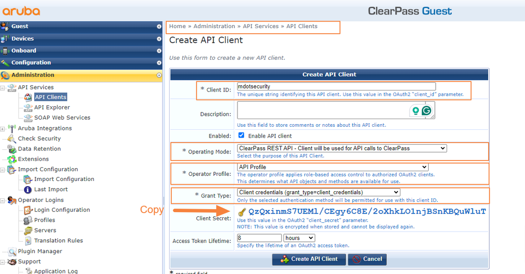 Create an API Client