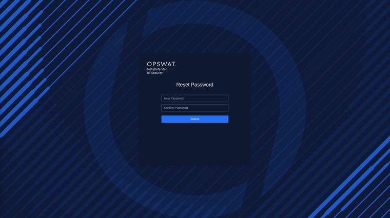 Reset password