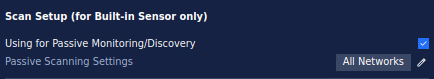 Select NIC for Passive Discovery