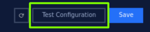 Click on the Test Configuration button to verify the configuration