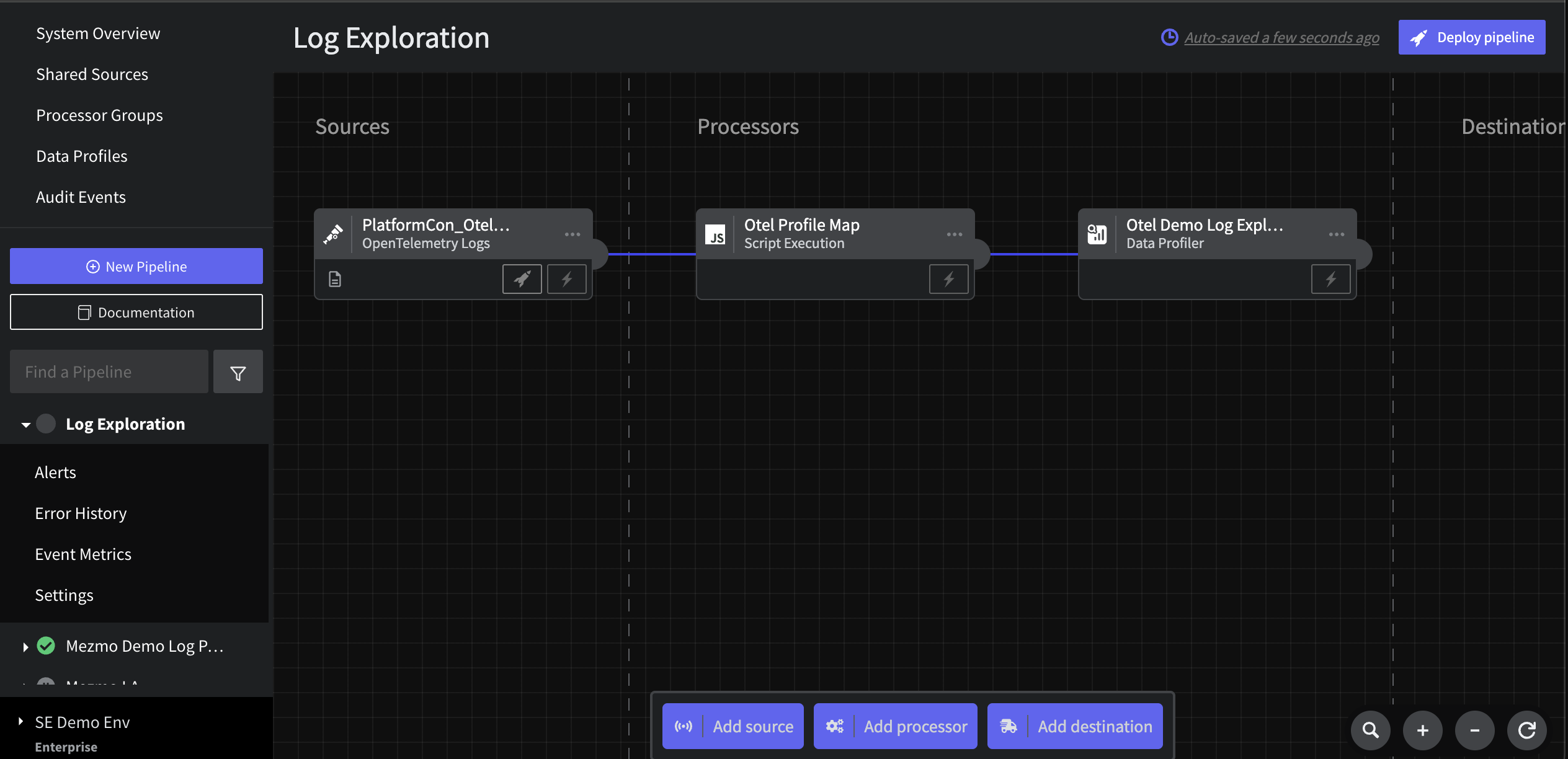 Add Log Profiler