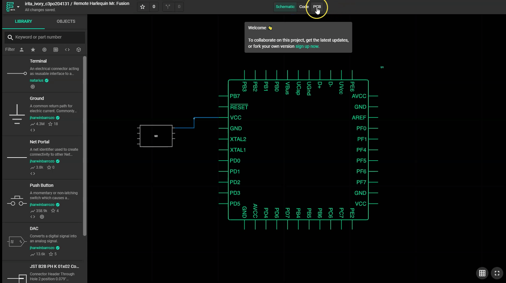 _You don’t have to worry about re-routing the sub-layout when you use a traditional component within a sub-layout. The existing connections are preserved and you can place the other components as usual._