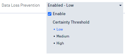 personally identifiable information settings