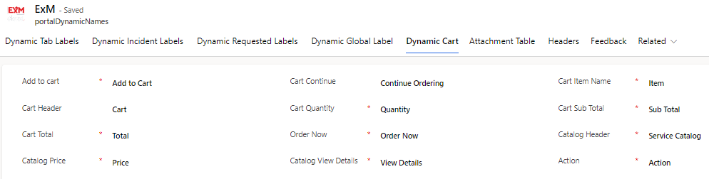 Dynamic Cart