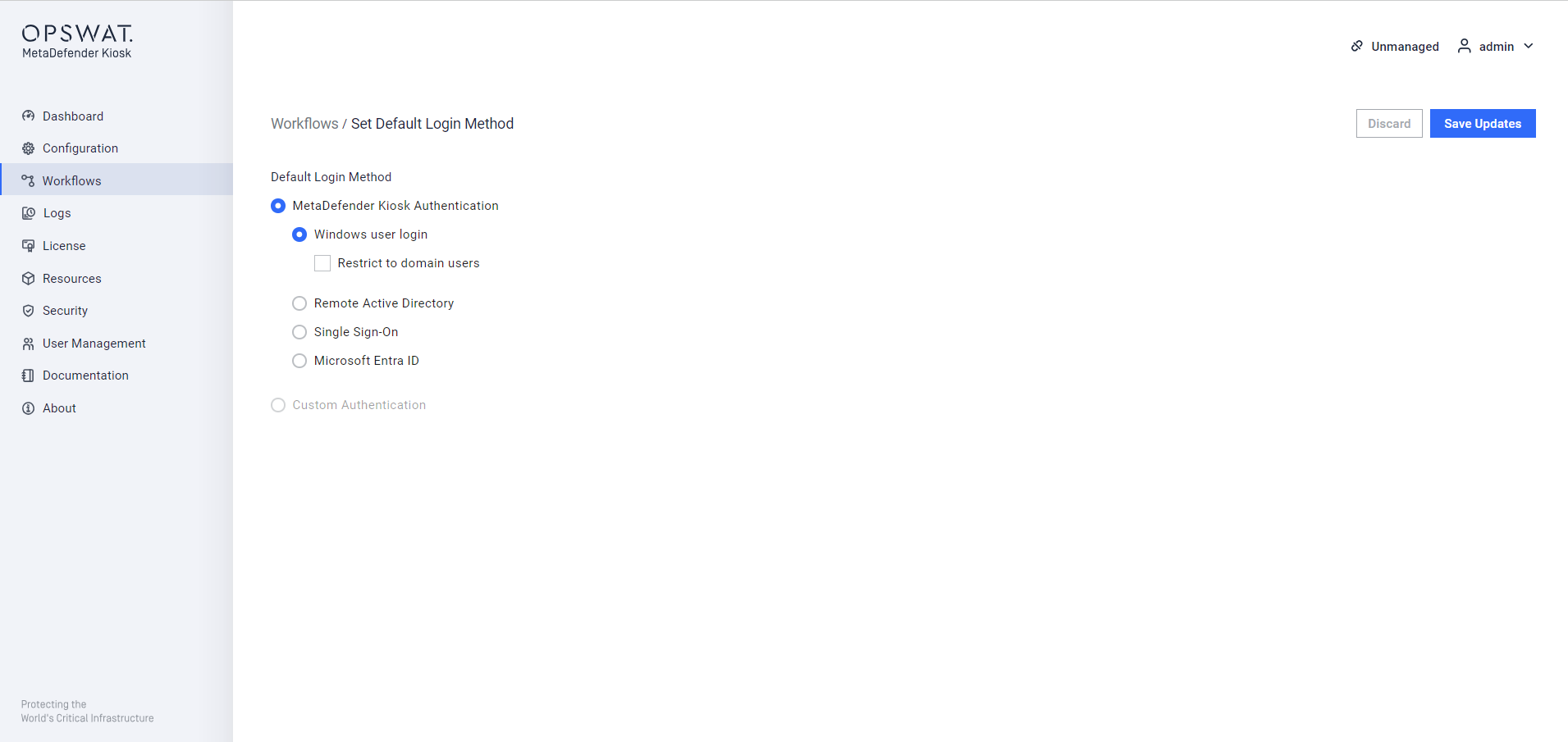 _Windows user login option_