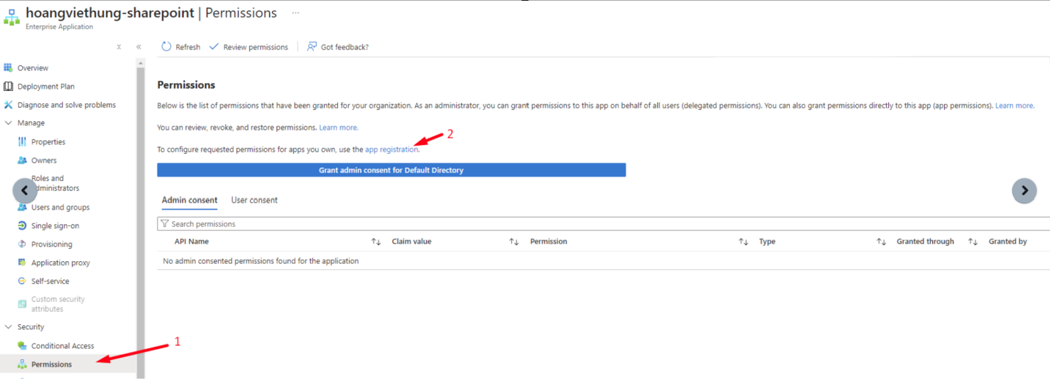 _Access app registration_