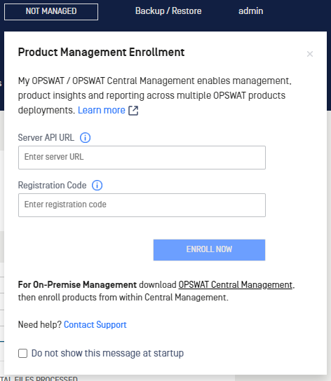 product management enrollment