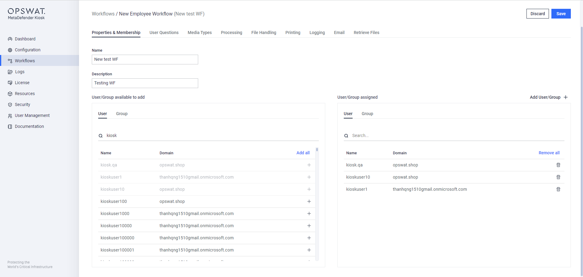 _Properties & Membership assignment with fetched users/groups from Entra ID on WebMC_