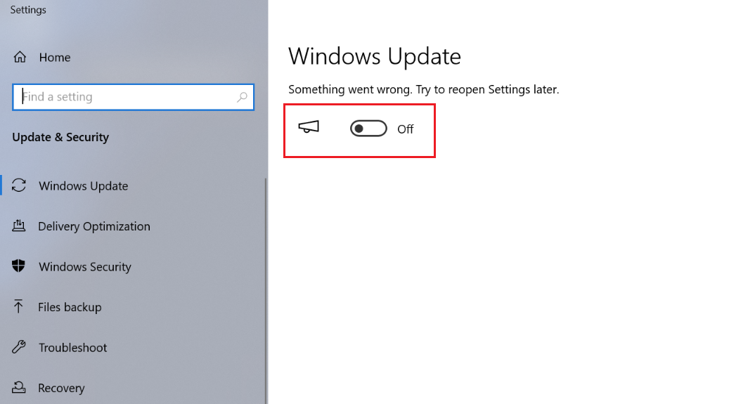 _Verify Windows Update status_