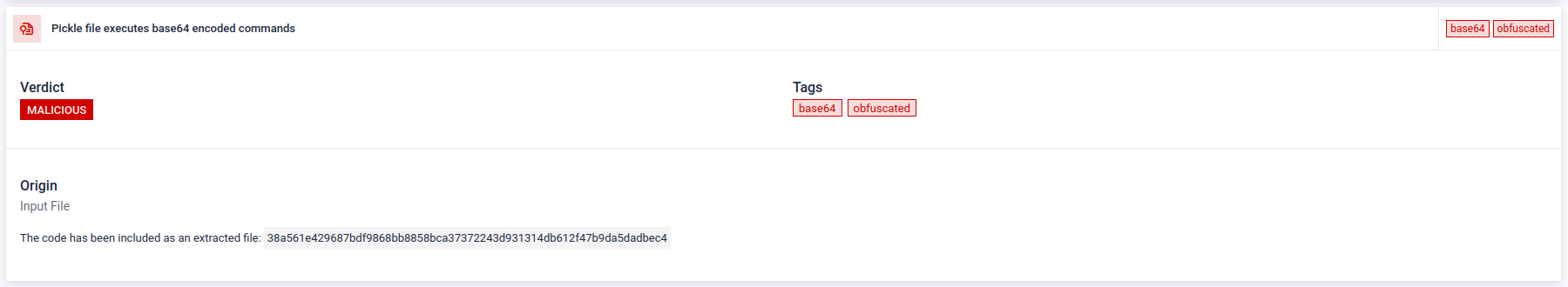 Uncovering encoded payload