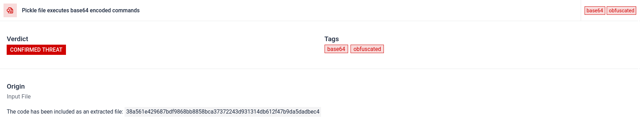 Uncovering encoded payload