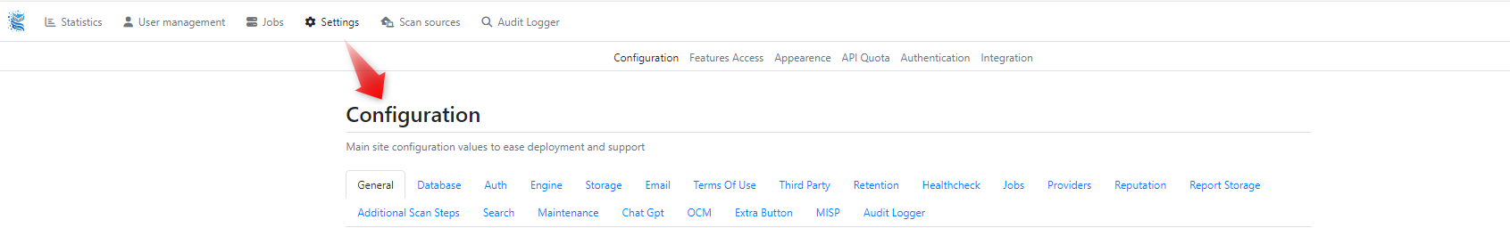 Screenshot of MetaDefender Sandbox webpage
