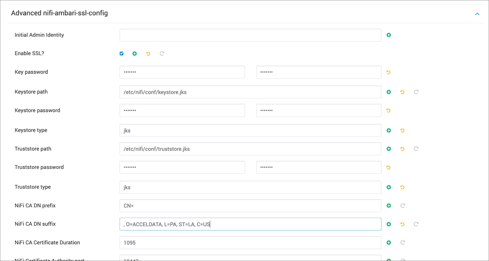 Advanced nifi-ambari-ssl-config