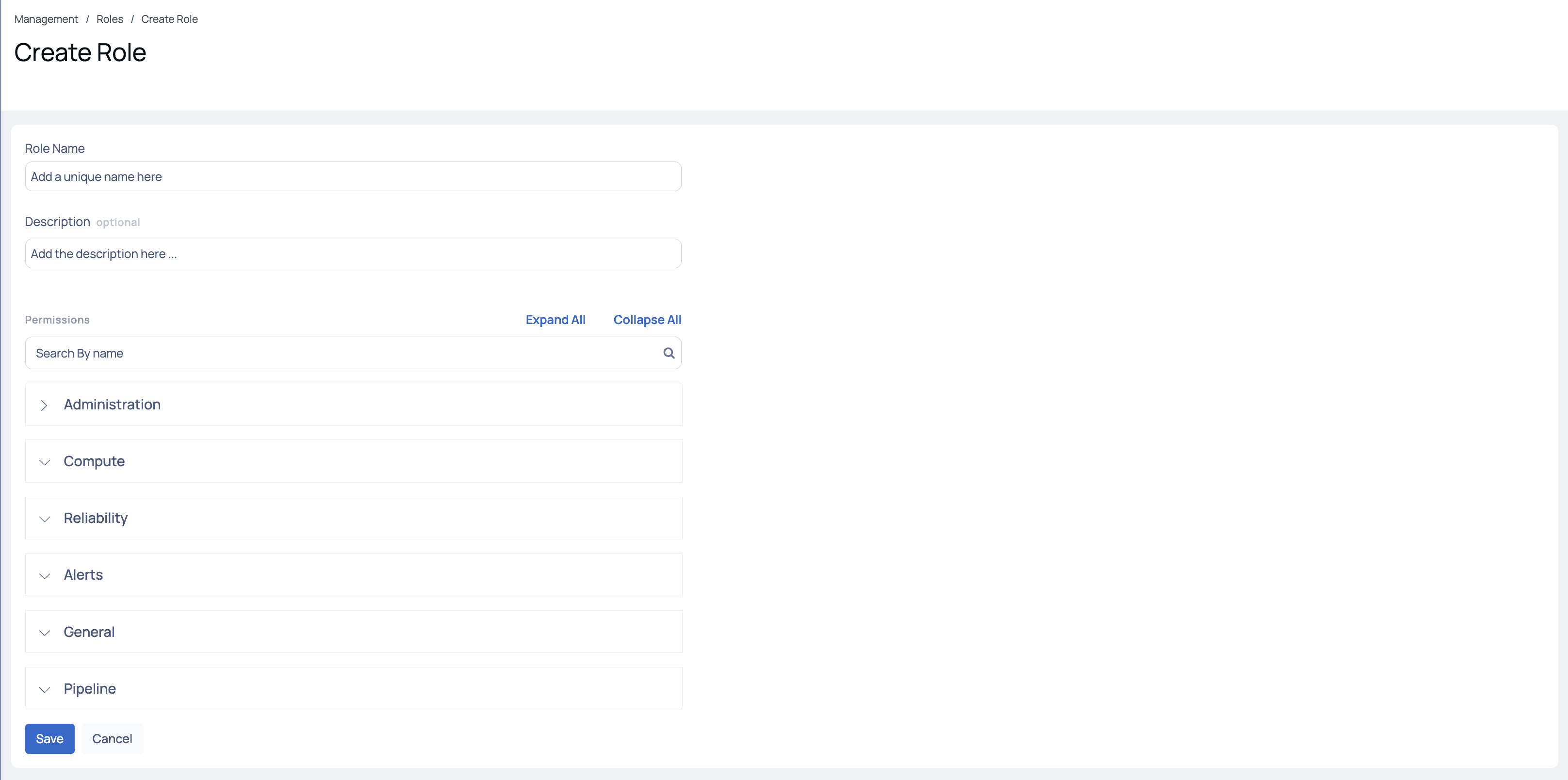 Create User-defined Roles