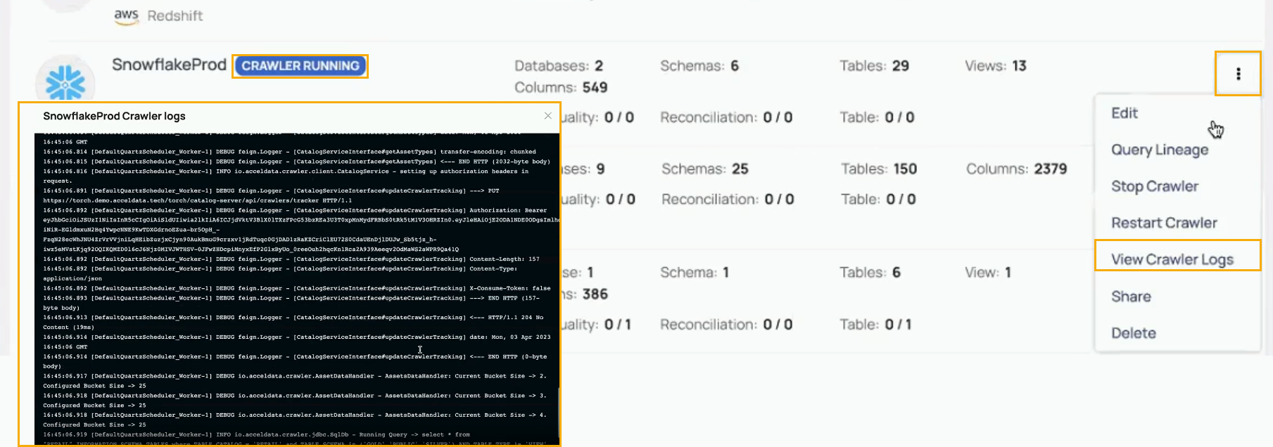 Service Monitoring