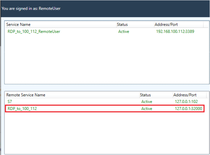 OT Access Client (legacy)