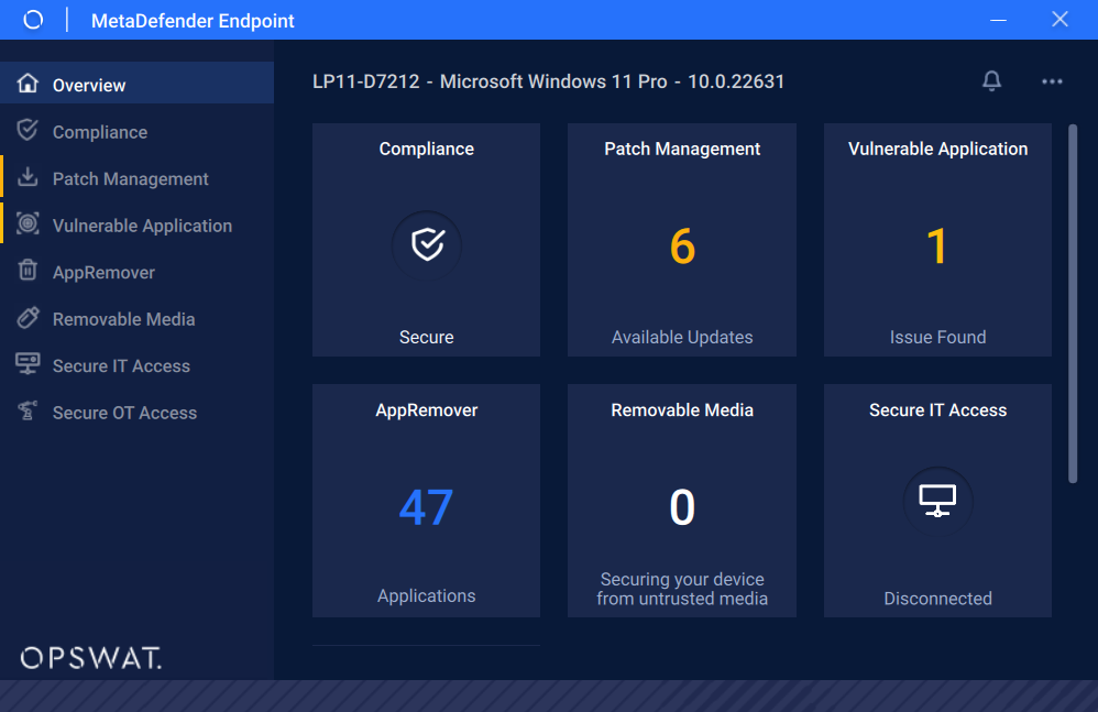**MetaDefender Endpoint**