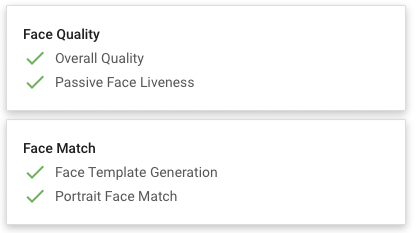 Face report example