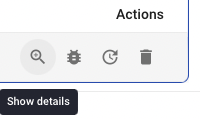 Show Details of Cloud Function