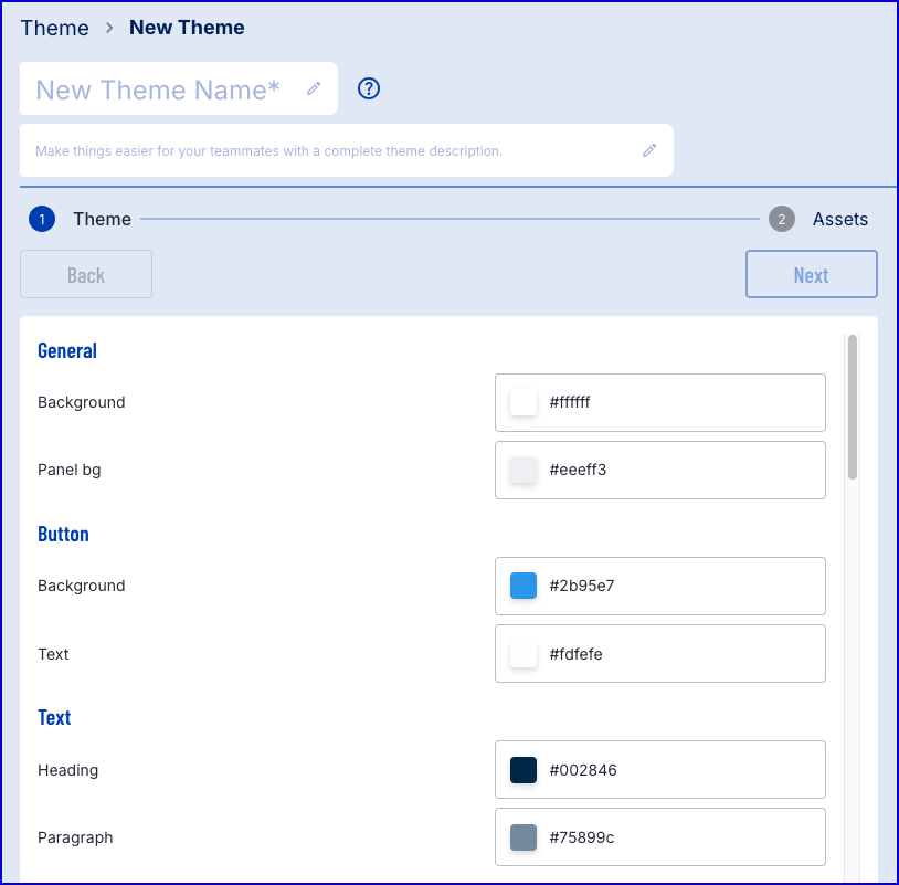 Themes page showing Document Capture Preview