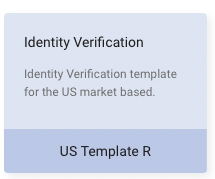 Click the US Template R button to select the template.