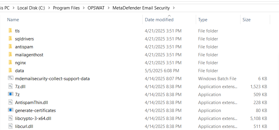 _the old temporary folders are removed after running the script_
