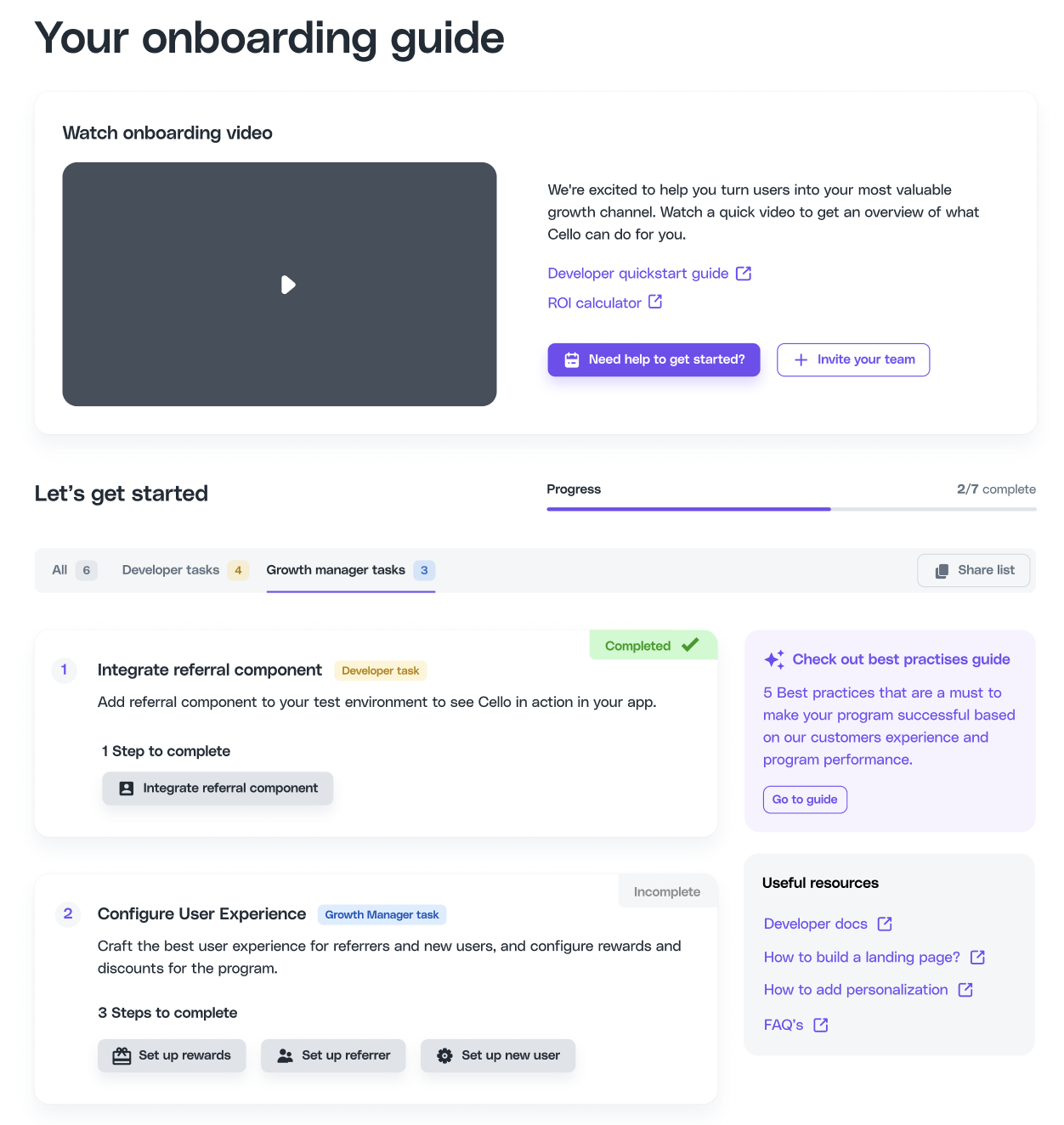 Onboarding guide
