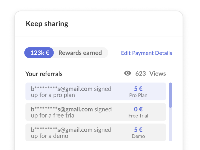 New signup notifications