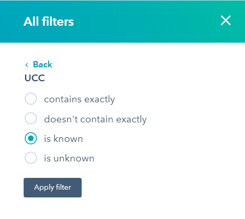 Apply filter for Cello referral code (ucc)