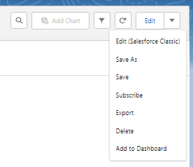 Export report to CSV