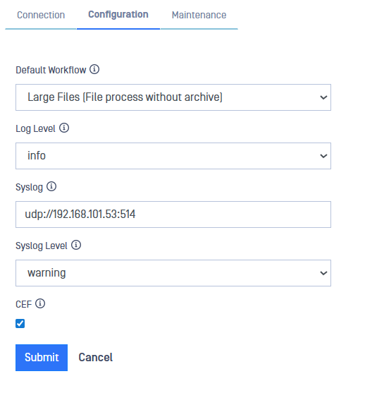 Configure Workflow and Logging