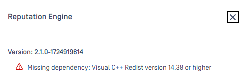 Example for dependency check