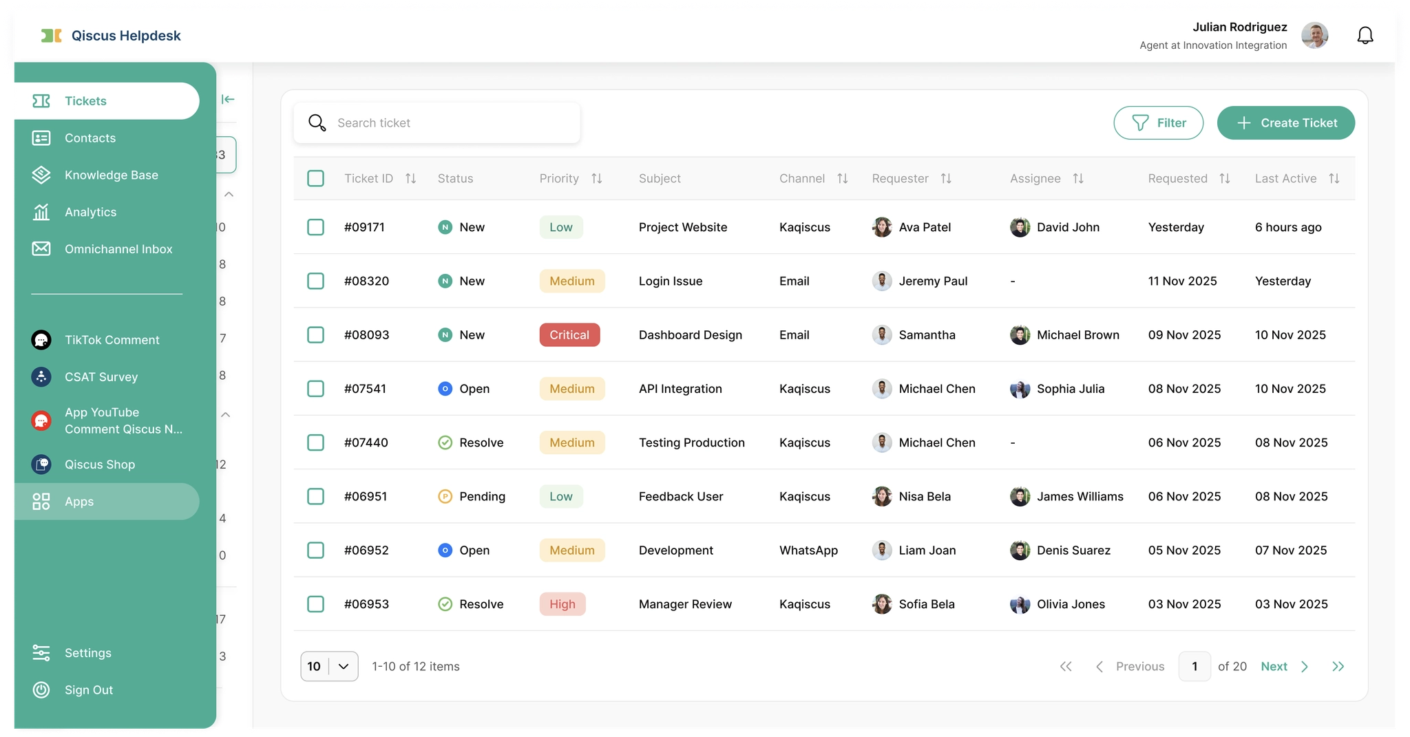 Side Navigation Placement