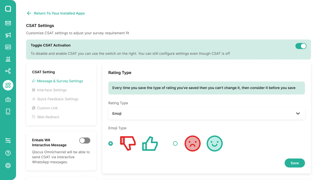 Emoji Based Rating