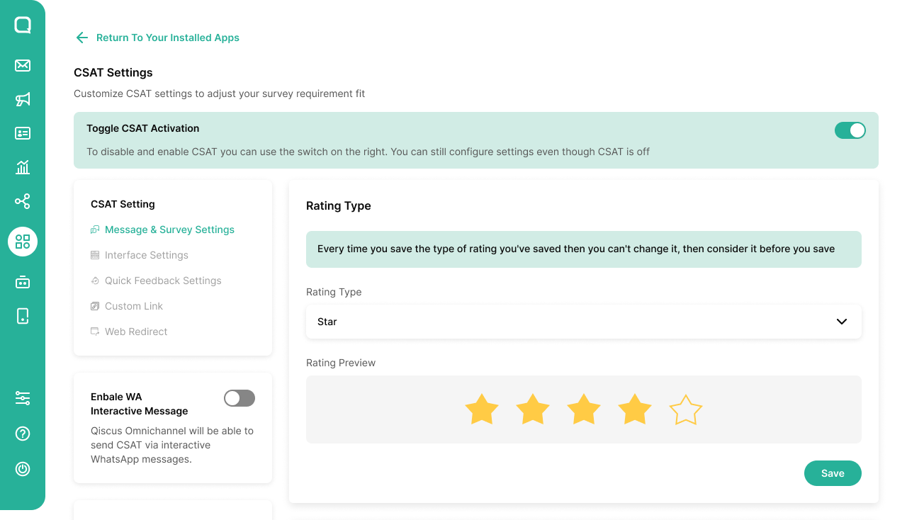Star Rating
