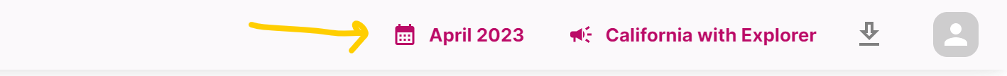 Date Selection Button