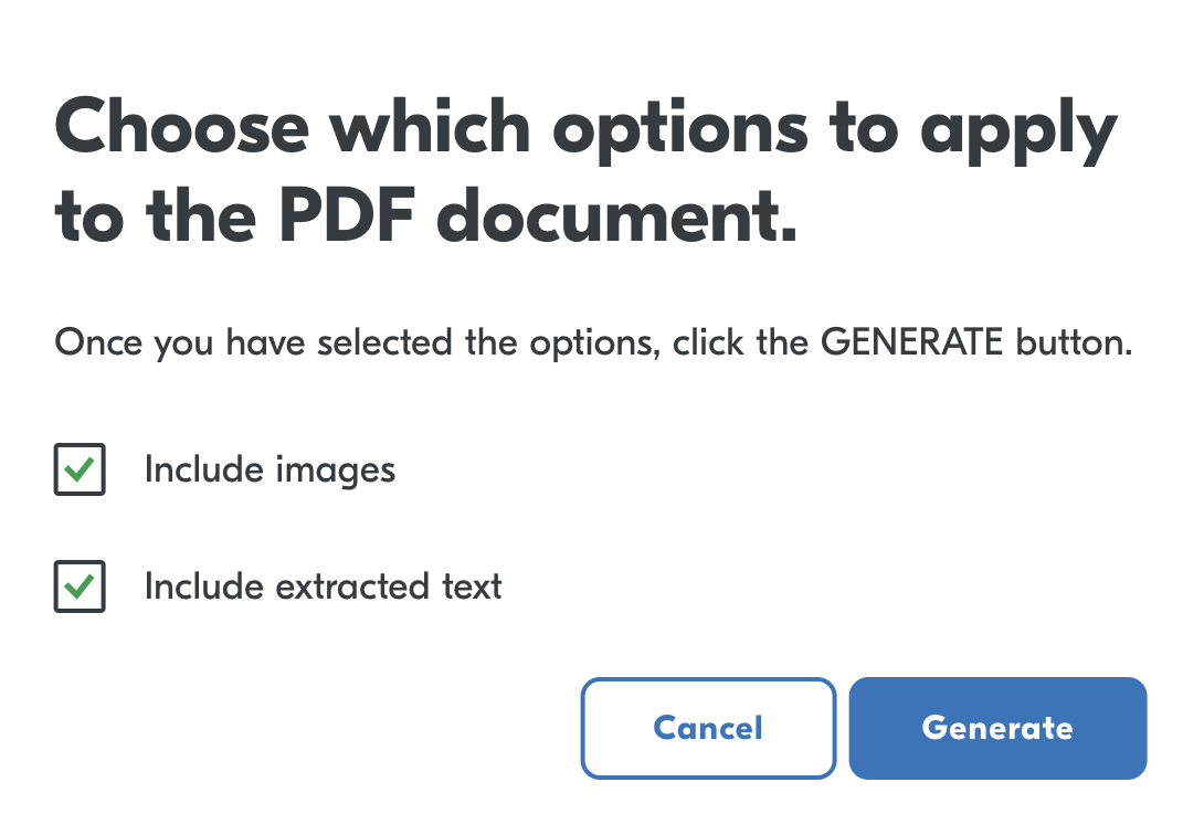 Session details > 3 dots > Download PDF