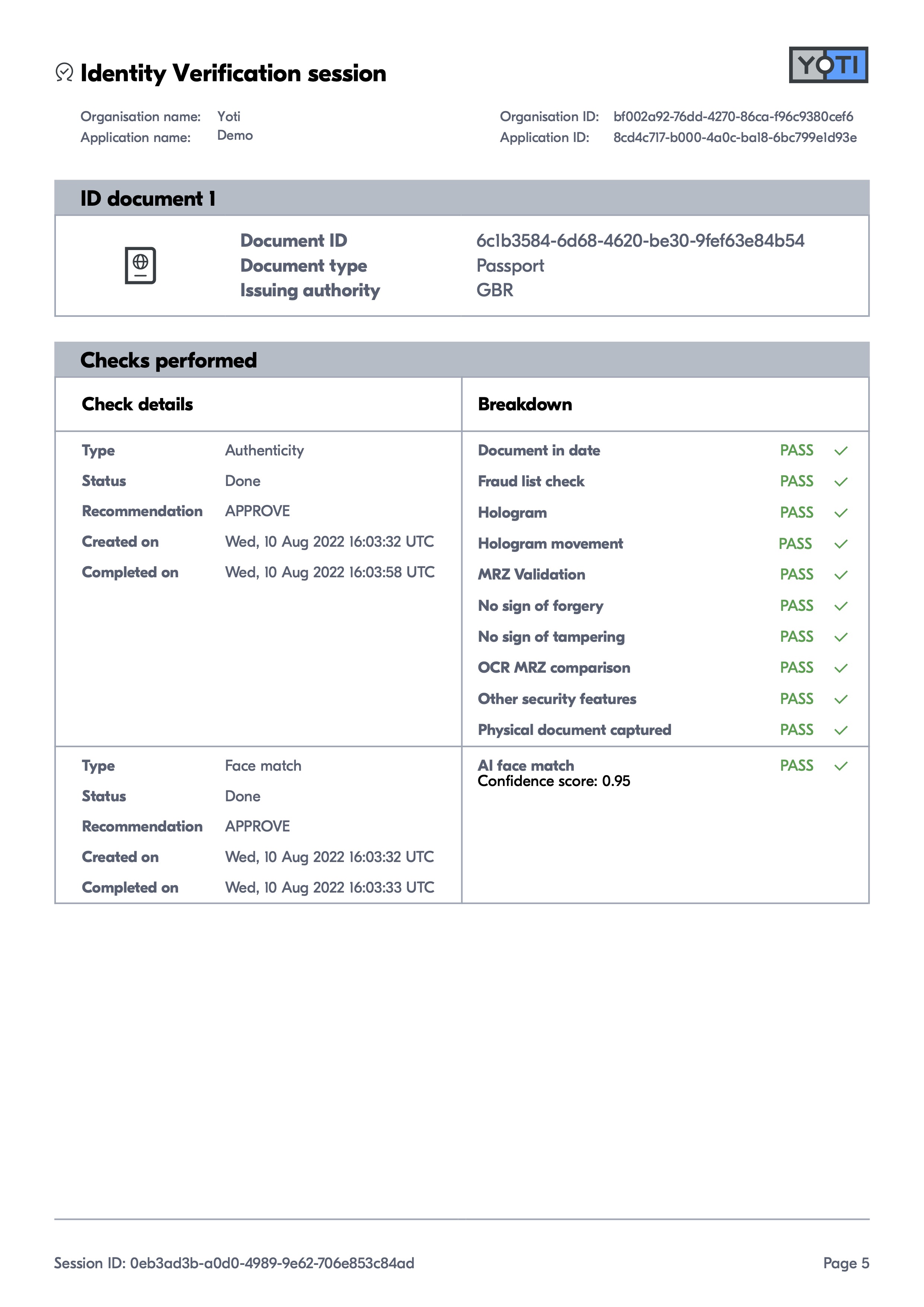 Report page 5