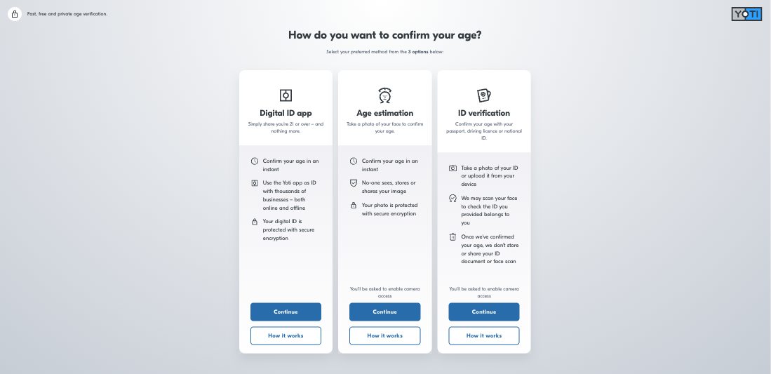 Card menu configuration