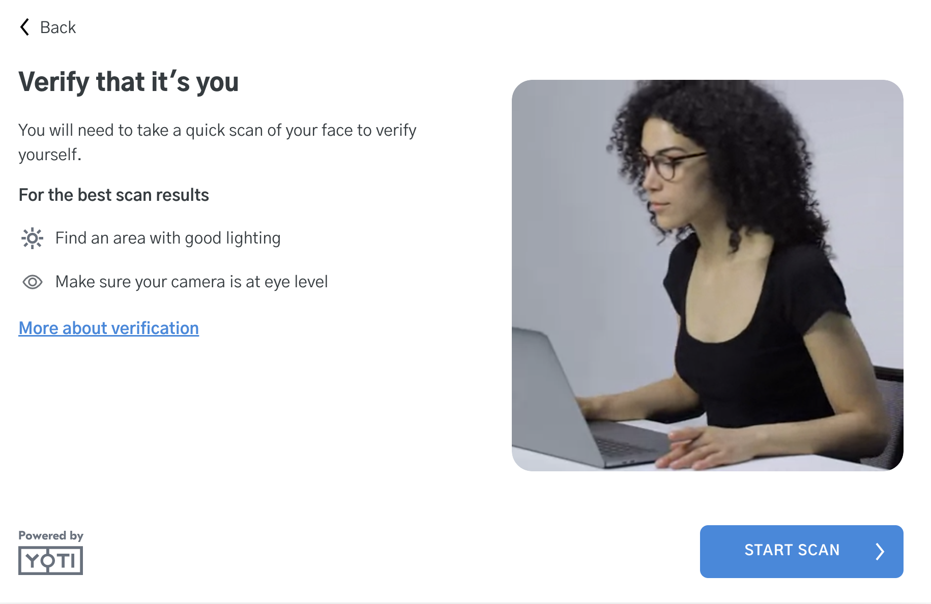 User flow: Pre read for liveness