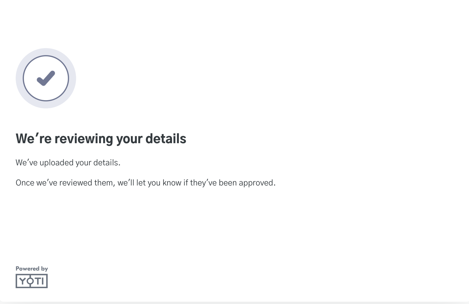 User: End screen