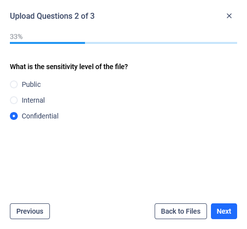 Example upload question