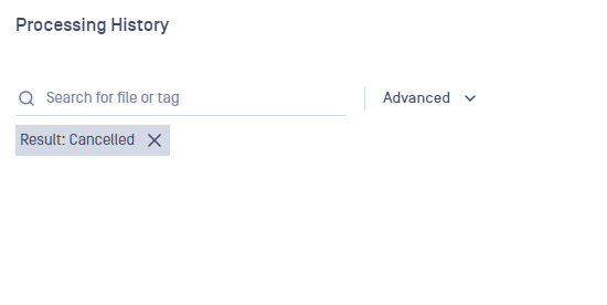 An active filter for Result