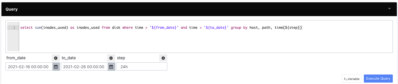 Editing Queries