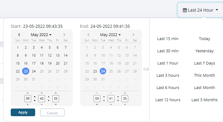 Date Range