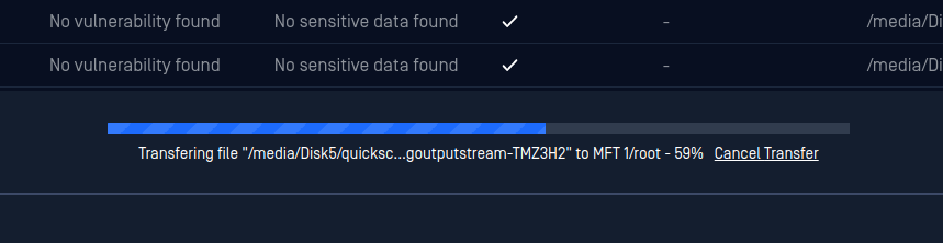 _File transfer progress bar_
